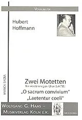 Hubert Hoffmann Notenblätter 2 Motetten für gem Chor a cappella