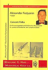 Alexander Fedyanin Notenblätter Concert-Polka für Posaunenquartett und