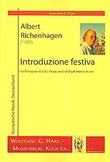 Albert Richenhagen Notenblätter Introduzione festiva