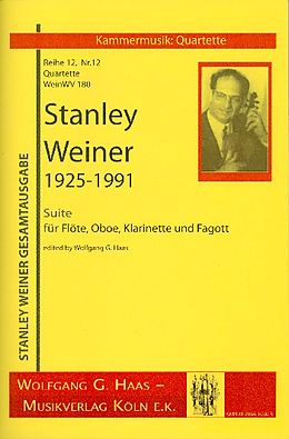 Stanley Weiner Notenblätter Suite WeinWV180 für Flöte, Oboe