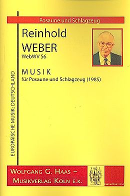 Reinhold Weber Notenblätter Musik WebWV56 für Posaune und
