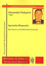 Alexander Fedyanin Notenblätter Spanische Rhapsodie für Posaune