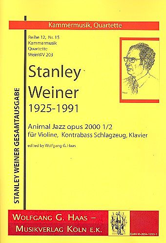 Animal Jazz WeinWV203 für Violine