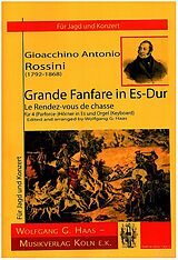 Gioacchino Rossini Notenblätter Grande Fanfare Es-Dur