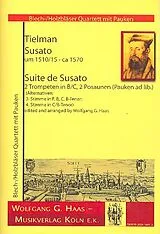 Tielman Susato Notenblätter Suite de Susato für 2 Trompeten und