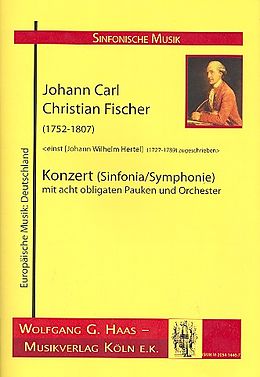 Johann Carl Christian Fischer Notenblätter Konzert