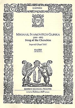 Michael Iwanowitsch Glinka Notenblätter Song of the Cherubim