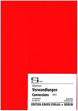 Gerhard Braun Notenblätter Verwandlungen für Englisch Horn