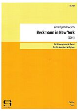 Ari Benjamin Meyers Notenblätter Beckmann in New York