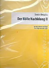 Dimitri Terzakis Notenblätter Der Hölle Nachklang Nr.2 für Gesang