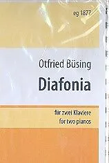 Otfried Büsing Notenblätter Diafonia für 2 Klaviere