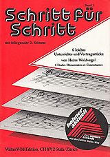 Heinz Waldvogel Notenblätter SCHRITT FUER SCHRITT AKKORDEON