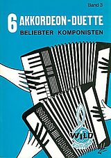 Noldi Tobler Notenblätter 6 Akkordeon-Duette beliebter Komponisten Band 3