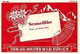 Walter Wild Notenblätter Senneläbe