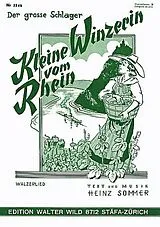 Heinz Sommer Notenblätter KLEINE WINZERIN VOM RHEIN