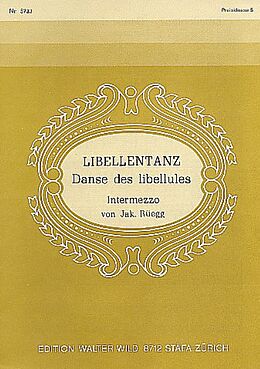 Jakob Rüegg Notenblätter Libellentanz