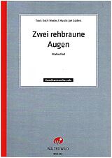 Hans Lüders Notenblätter Zwei rehbraune Augen