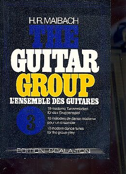  Notenblätter The Guitar Group vol.3 10 moderne