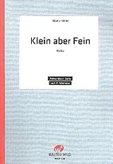 Walter Wild Notenblätter Klein aber fein