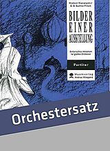 Modest Mussorgski Notenblätter Bilder einer Ausstellung für Orchester