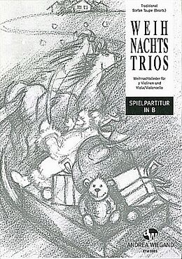  Notenblätter Weihnachts-Trios für 2 Violinen und Viola