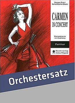 Georges Bizet Notenblätter Carmen in Concert