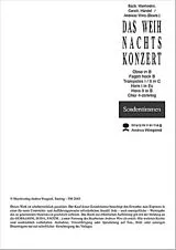  Notenblätter Weihnachtskonzert