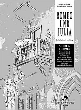 Serge Prokofieff Notenblätter Romeo und Julia - grosse Suite mit Erzählung