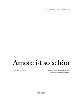 Fritz Schulz-Reichel Notenblätter Amore ist so schön