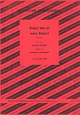 Friedrich Hollaender Notenblätter Baby - Wo ist mein Baby