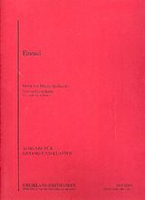  Notenblätter Einmal für 3 Singstimmen