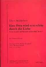 Theo Mackeben Notenblätter Eine Frau wird erst schön durch die Liebe