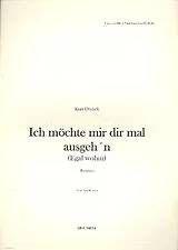 Kurt Drabek Notenblätter Ich möchte mit dir mal ausgehn