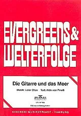 Lothar Olias Notenblätter Die Gitarre und das Meer