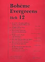  Notenblätter Boheme Evergreens Band 12