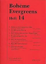  Notenblätter BohèmeEvergreens Band 14