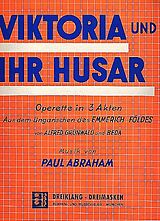 Paul Abraham Notenblätter Viktoria und ihr HusarGrosses