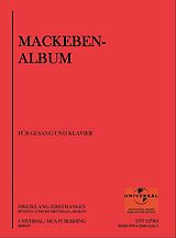Theo Mackeben Notenblätter Mackeben Albumfür Gesang und Klavier