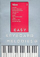  Notenblätter Easy Keyboard Melodies vol.3