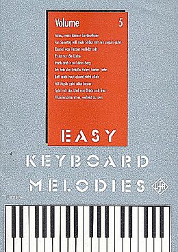  Notenblätter Easy Keyboard Melodies vol.5