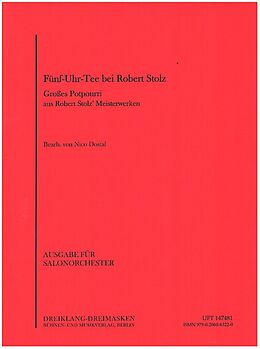 Robert Stolz Notenblätter Fünf-Uhr-Tee bei Robert Stolzfür
