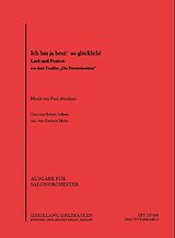 Paul Abraham Notenblätter Ich hab ne alte Tante und Ich bin ja heut