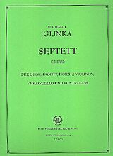 Michael Iwanowitsch Glinka Notenblätter Septett Es-Dur