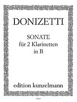 Gaetano Donizetti Notenblätter Sonate