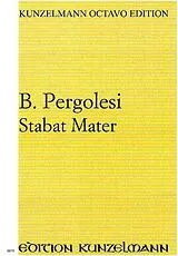 Giovanni Battista Pergolesi Notenblätter Stabat mater