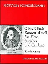 Carl Philipp Emanuel Bach Notenblätter Concert d-Moll