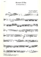 Franz Anton Hoffmeister Notenblätter Konzert D-Dur