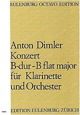 Anton Dimler Notenblätter Konzert B-Dur