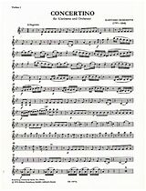 Gaetano Donizetti Notenblätter Concertino B-Dur