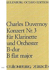 Charles Duvernoy Notenblätter Konzert B-Dur Nr.3